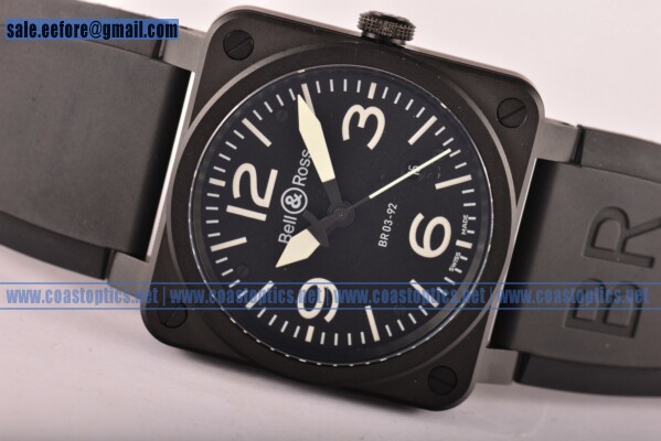 Bell&Ross BR 03-92 "Ceramic" Perfect Replica Watch PVD